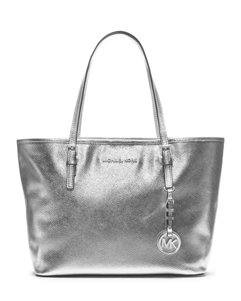 michael kors handtasche ersatzteile|Michael Kors silver satchel handbag.